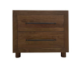 Jaxon - 2 Drawer Nightstand - Harvest Brown