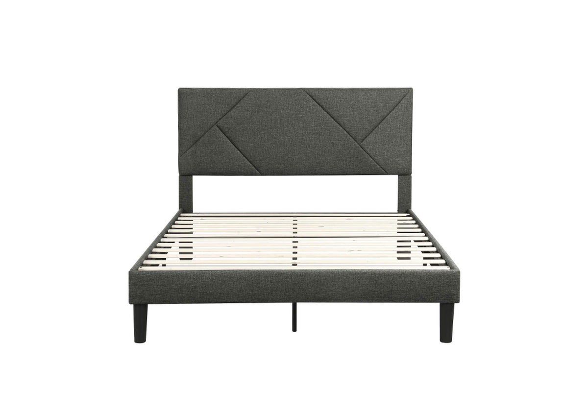 1610GY-1 Raina Queen Platform Bed