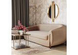 TOV-IHL68673 Lina Cafe Au Lait Brown Velvet Sofa