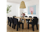 TOV-D54219 Cybill Natural Ash 94 Inch Rectangular Dining Table