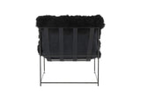 TOV-S68723 Kimi Black Genuine Sheepskin Chair