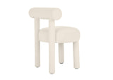 TOV-D68592 Carmel Cream Velvet Dining Chair