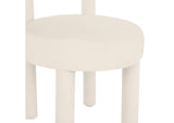 TOV-D68592 Carmel Cream Velvet Dining Chair