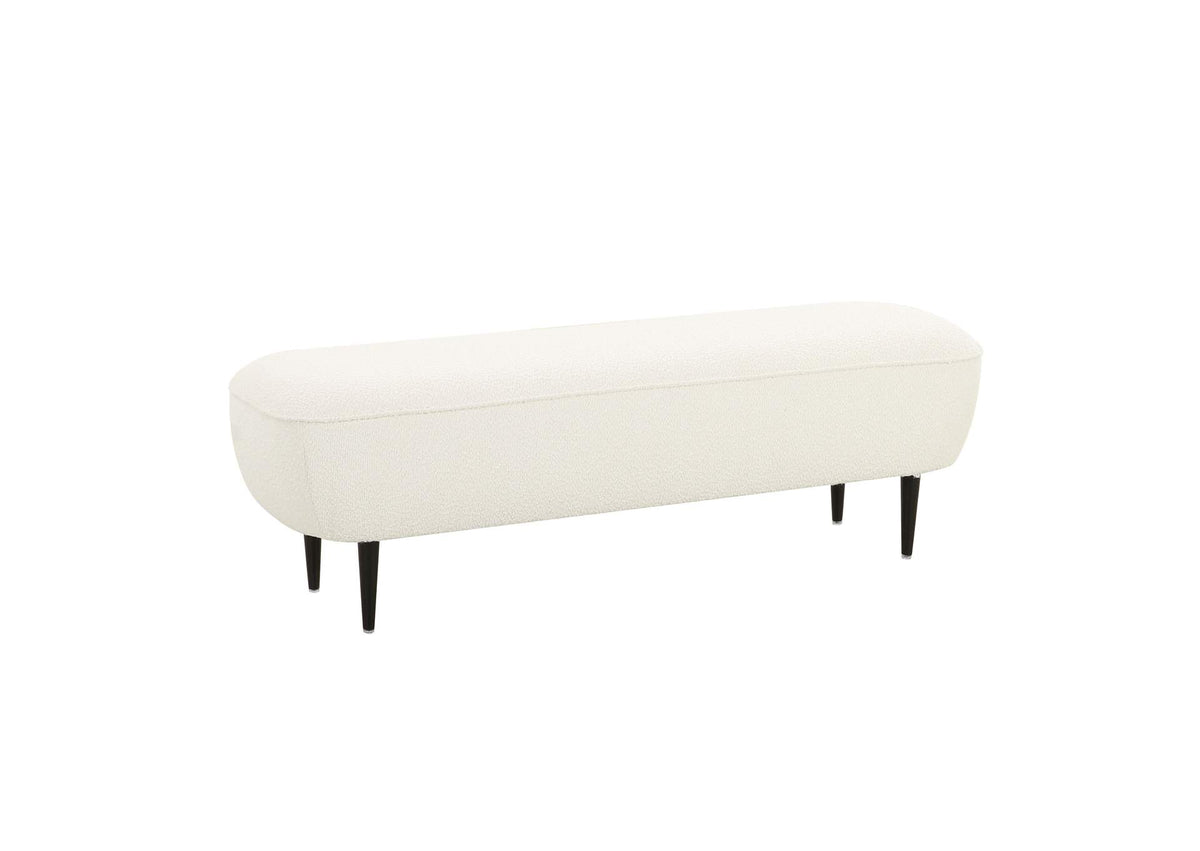 TOV-OC68691 Denise Cream Boucle Bench