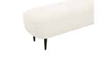 TOV-OC68691 Denise Cream Boucle Bench