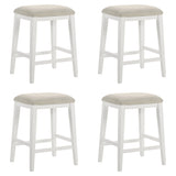 Jane - Contemporary Transitional Wood Counter Height Kitchen Bar Stool