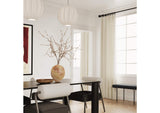 TOV-D54247 Akola Black Oak Rectangular Dining Table