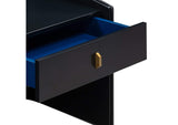 TOV-B54250 Collins Black Lacquer Nightstand