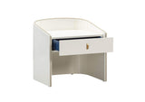 TOV-B54249 Collins Cream Lacquer Nightstand