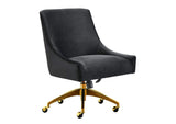 TOV-H7234 Beatrix Black Office Swivel Chair