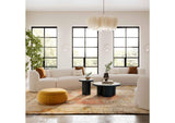 TOV-L6866-C-SEC2R Fickle Cream Boucle 4 - Piece Modular Right Facing Sectional