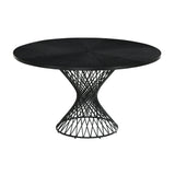 Cirque Channell - 5 Piece Dining Table Set - Charcoal