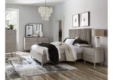 9DM881 Argento Nightstand In Misty Grey