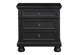 1714BK-4 Laurelin Night Stand, Hidden Drawer