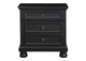 1714BK-4 Laurelin Night Stand, Hidden Drawer