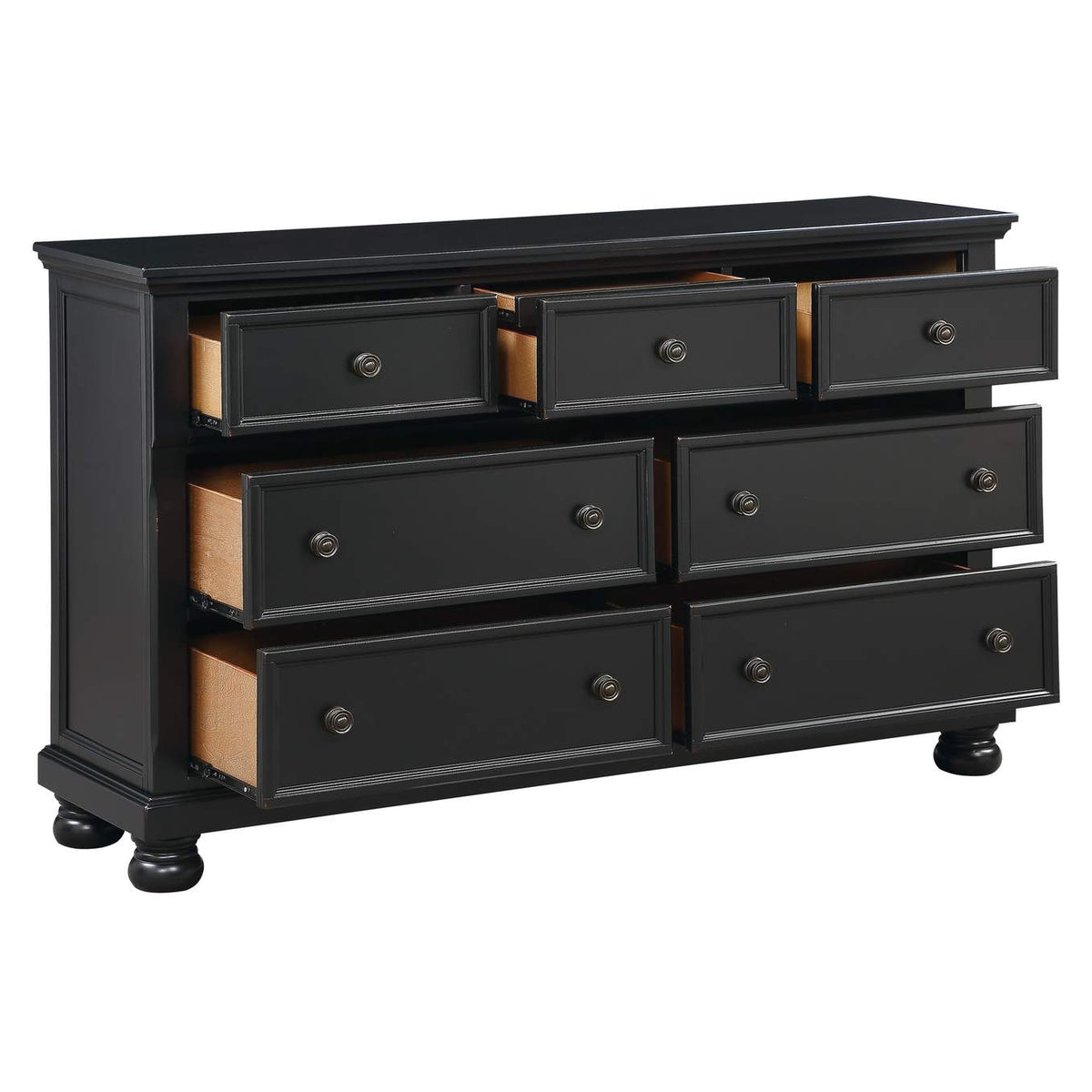 1714BK-5 Laurelin Dresser, Hidden Drawer