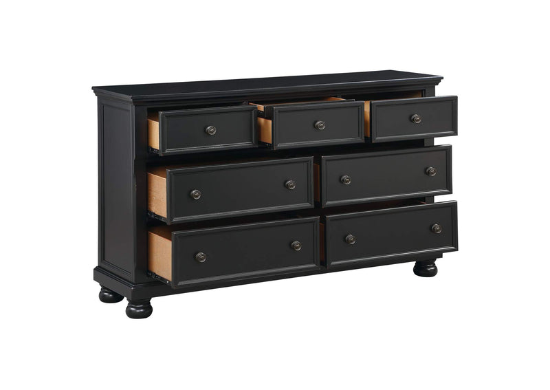 1714BK-5 Laurelin Dresser, Hidden Drawer