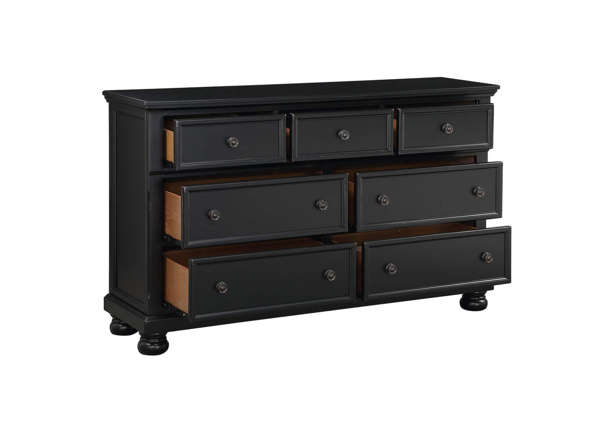 1714BK-5 Laurelin Dresser, Hidden Drawer