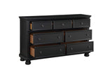 1714BK-5 Laurelin Dresser, Hidden Drawer