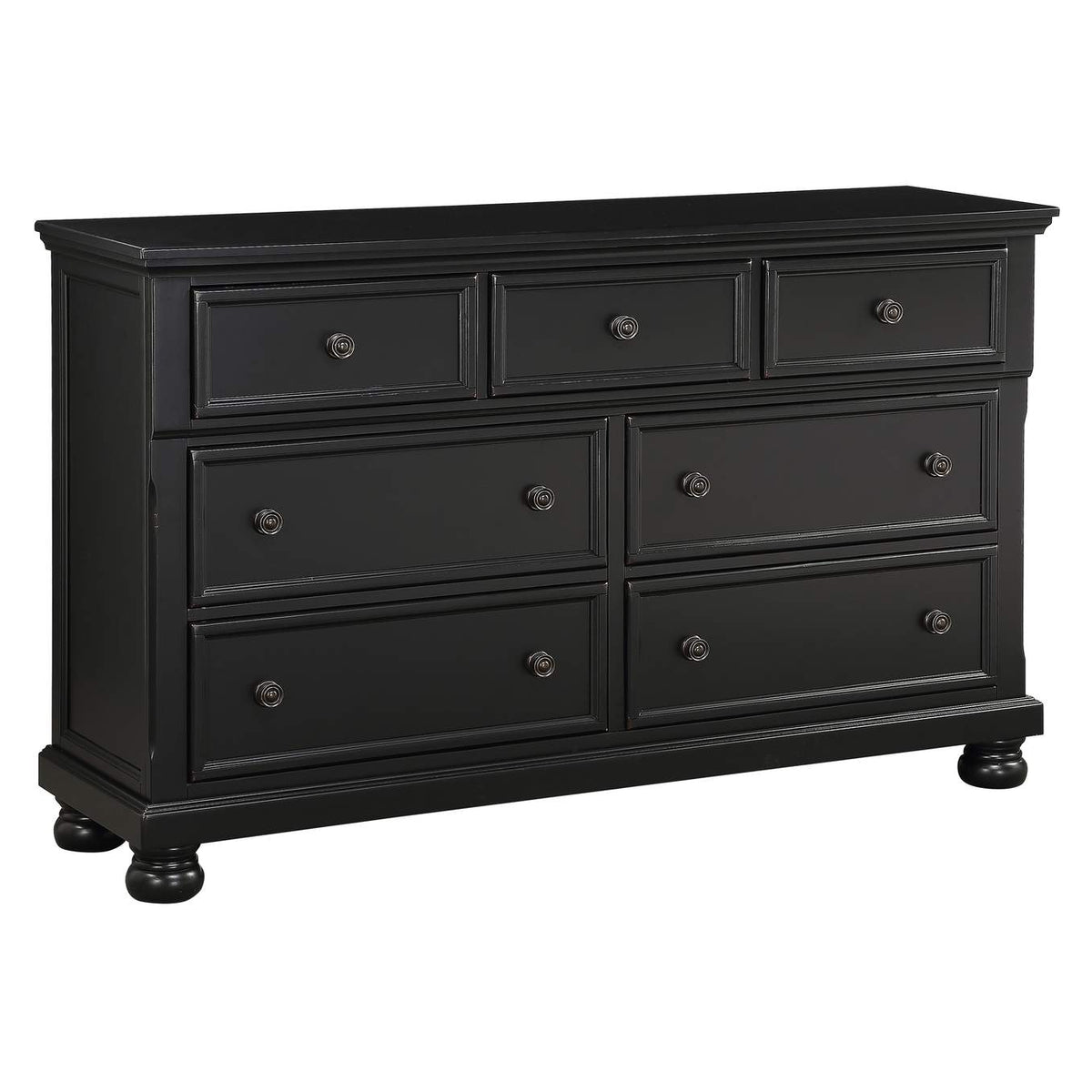 1714BK-5 Laurelin Dresser, Hidden Drawer