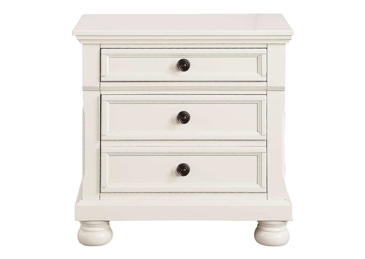 1714W-4 Laurelin Night Stand, Hidden Drawer