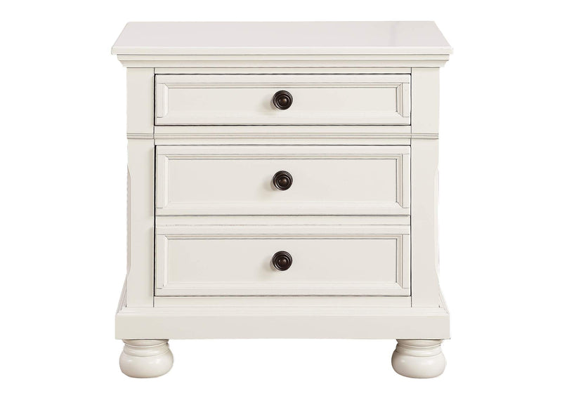 1714W-4 Laurelin Night Stand, Hidden Drawer