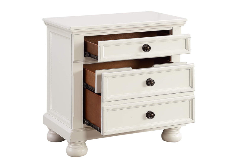 1714W-4 Laurelin Night Stand, Hidden Drawer