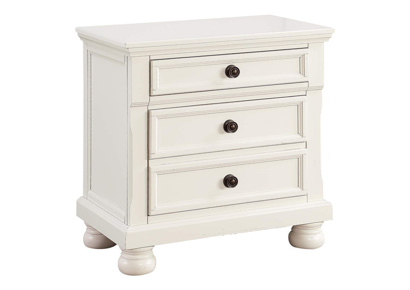 1714W-4 Laurelin Night Stand, Hidden Drawer