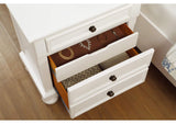 1714W-4 St. Simon Night Stand, Hidden Drawer