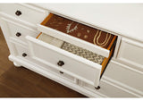 1714W-5 St. Simon Dresser, Hidden Drawer