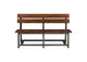1715-BH Holverson Bench with Back