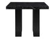 D04BT-BLK D04 BLACK BAR TABLE