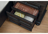 1718GY-4 Begonia Night Stand with Hidden Drawer