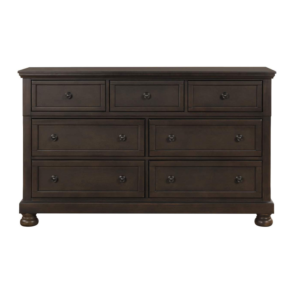 1718GY-5 Begonia Dresser with Hidden Drawer