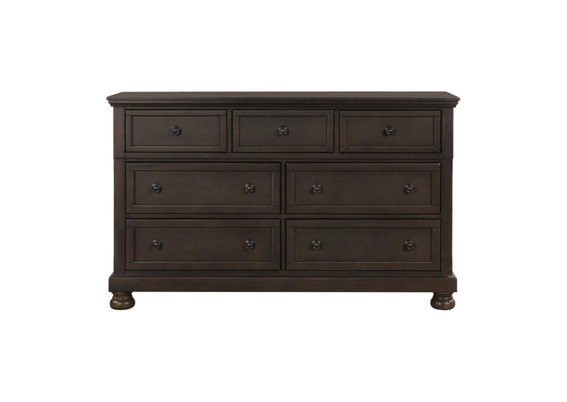 1718GY-5 Begonia Dresser with Hidden Drawer