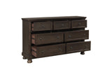 1718GY-5 Begonia Dresser with Hidden Drawer