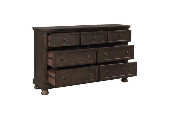 1718GY-5 Begonia Dresser with Hidden Drawer
