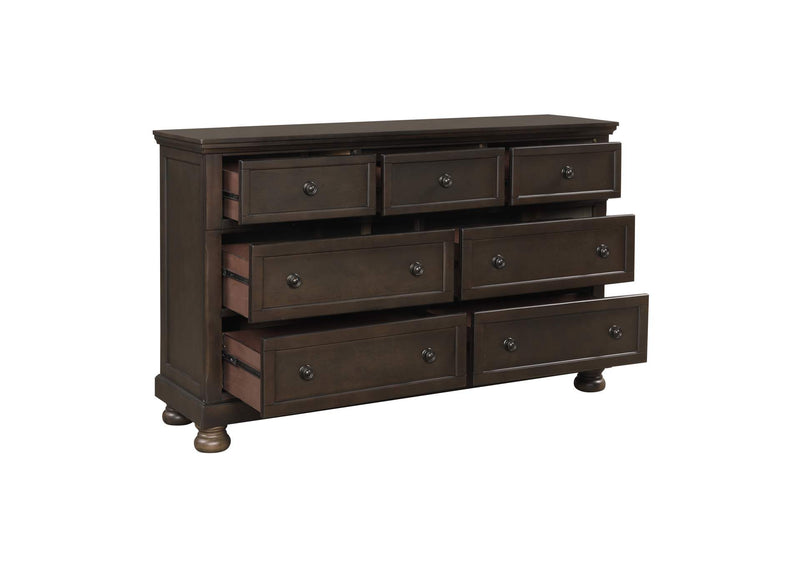 1718GY-5 Begonia Dresser with Hidden Drawer