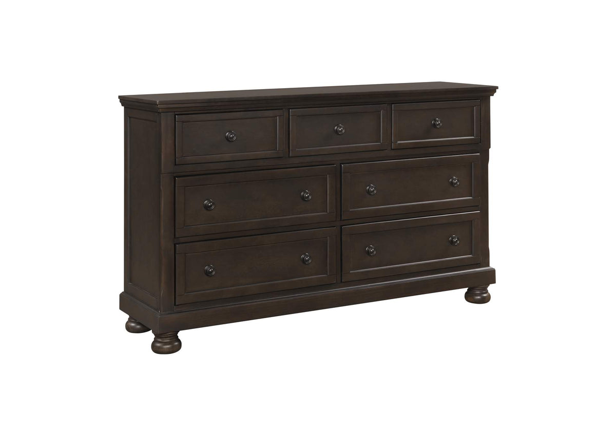1718GY-5 Begonia Dresser with Hidden Drawer