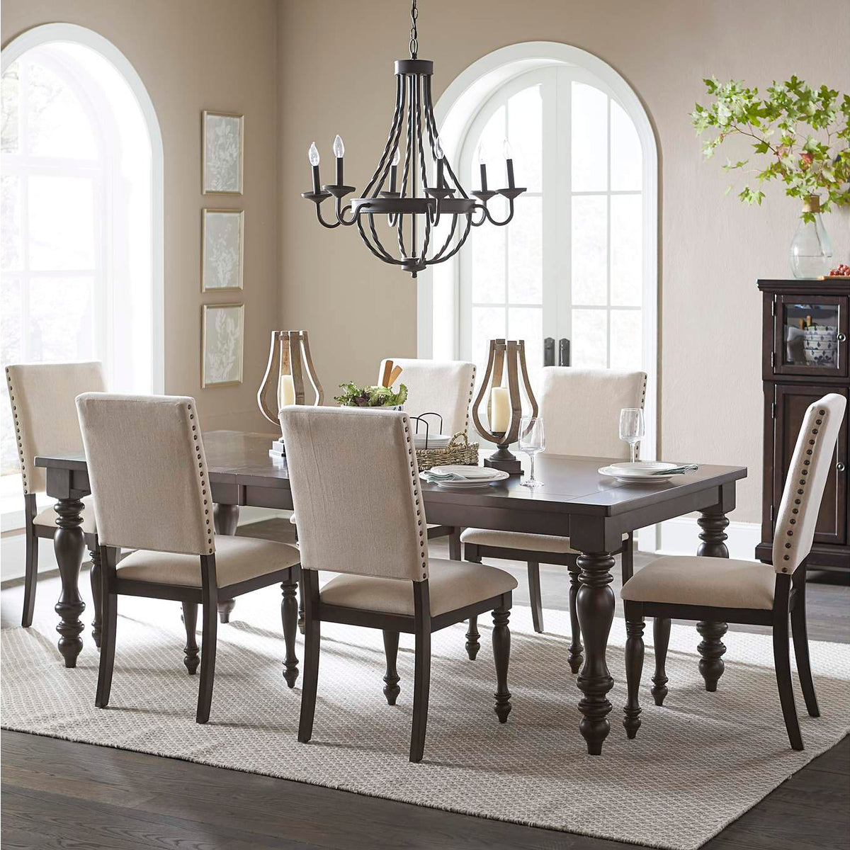 1718GY-90 Begonia Dining Table