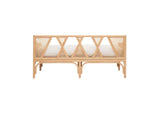 TOV-OC21020 Jayla Natural Rattan Bench