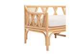 TOV-OC21020 Jayla Natural Rattan Bench