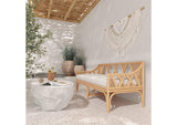 TOV-OC21020 Jayla Natural Rattan Bench