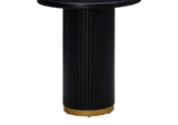 TOV-OC54262 Chelsea Black Oak Entry Table
