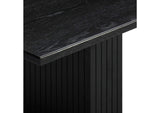 TOV-D54264 Chelsea Black Oak Rectangular Dining Table