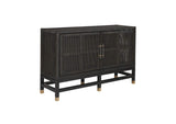 TOV-D21015 Amara Charcoal Woven Rattan Buffet