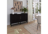 TOV-D21015 Amara Charcoal Woven Rattan Buffet