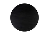 TOV-D54245 Gevra Black Acacia and Faux Plaster Dining Table