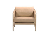 TOV-S54256 Chakka Tan Genuine Leather Accent Chair