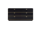 TOV-B54253 Julieta Black 6 Drawer Dresser